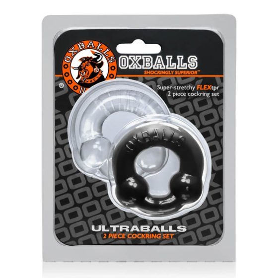 OXBALLS Ultraballs - izjemno močan komplet obročkov za penis (2 kosa)