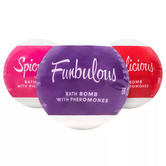 Obsessive Fruity - feromonska kopalna bombica - 100g