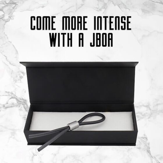 Velv'Or JBoa 303 - nastavljiv obroček za penis (črn)
