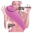 FEELZTOYS - vibrator za klitoris 2v1 - akumulatorski, roza
