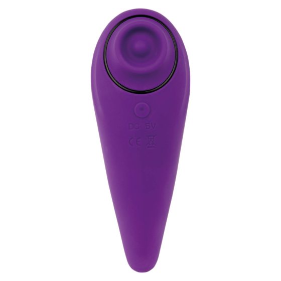 FEELZTOYS Femmegasm - vodoodporni vaginalni in klitoralni vibrator za polnjenje (vijolična)