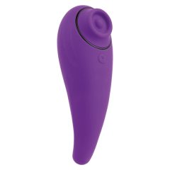   FEELZTOYS Femmegasm - vodoodporni vaginalni in klitoralni vibrator za polnjenje (vijolična)