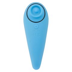   FEELZTOYS Femmegasm - vodoodporni vaginalni in klitoralni vibrator za polnjenje (modri)