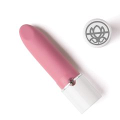   Magic Motion Lotos - pametni mini vibrator s šminko za polnjenje (roza)