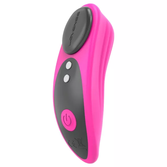 LOVENSE Ferri - pametni vibrator za klitoris (črno-roza)