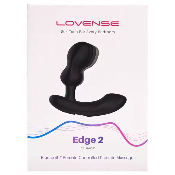 Lovense Edge 2 - pametni vibrator za prostato - črna