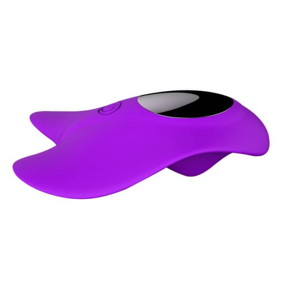 Aixiasia Ebby Panty - komplet radijskega klitoralnega vibratorja z možnostjo polnjenja (vijolična)