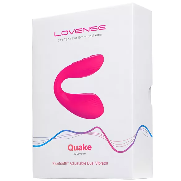 Lovense Dolce - vibracijski parni stimulator - roza