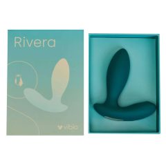Vibio Rivera - pametni analni vibrator za polnjenje (zelen)