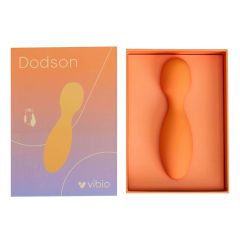   Vibio Dodson Wand - pametni masažni vibrator z možnostjo polnjenja (oranžna) - mini