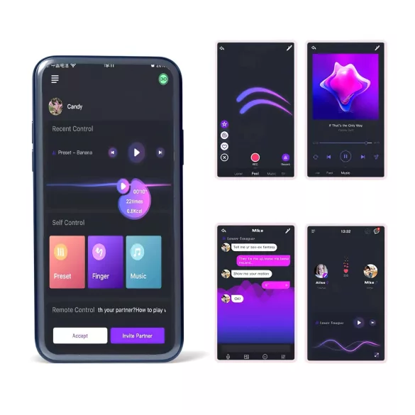 Magic Motion Rise - vibracijski obroč za penis - pameten akumulatorski - zelena