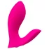 Lovense Flexer - nosljiv, z aplikacijo upravljan 2v1 vibrator za hlačke (roza)