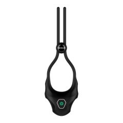   Nexus Forge - nastavljiv vibracijski obroček za penis na baterije (črn)