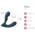 Magic Motion Solstice X - vibrator za prostato - pametni - zelena