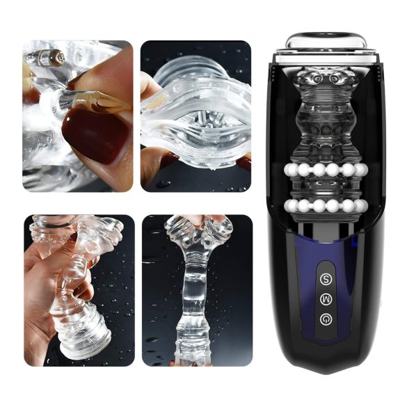 Magic Motion Xone - masturbator za moške - pametni - modra