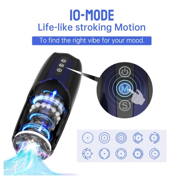 Magic Motion Xone - masturbator za moške - pametni - modra