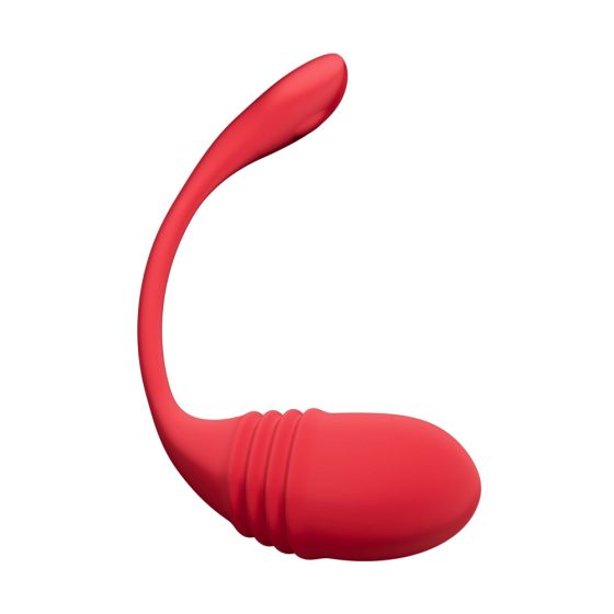 LOVENSE Vulse - pametno vibracijsko jajce za potiskanje (rdeče)