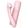 Vush Pop Shine - vibrator za G-točko - vodoodporen, polnjenje USB - roza