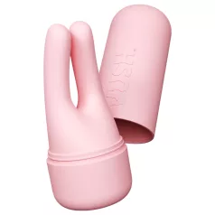   Vush Pop Swish - polnilni vibrator za klitoris - vodoodporen - roza