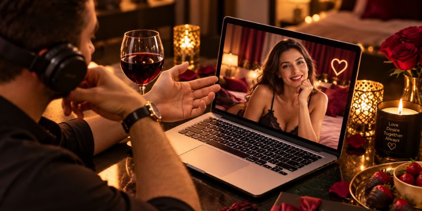 Pari na daljavo ohranjajo privlačnost z video klici | lovesexshop.si seks shop