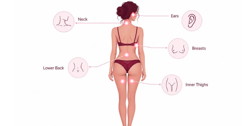 Ženske erogene cone: zemljevid čutnosti | lovesexshop.si Sex shop